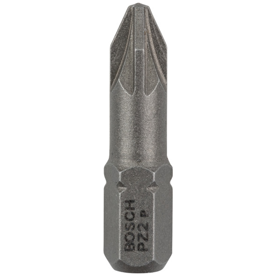 Bosch Schrauberbit Extra-Hart, PZ 2, 25 mm, 25er-Pack