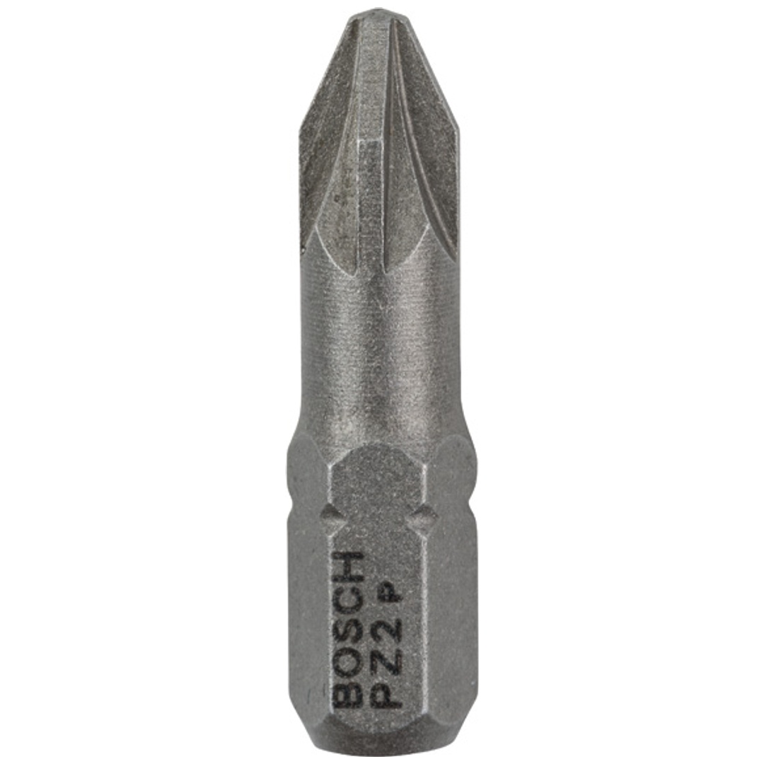 Bosch Schrauberbit Extra-Hart, PZ 2, 25 mm, 100er-Pack