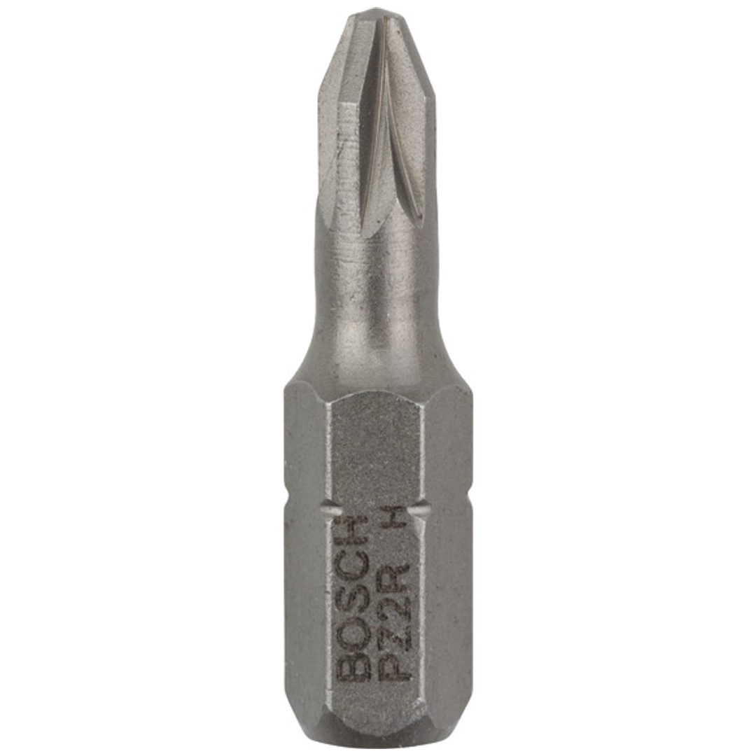 Bosch Schrauberbit Extra-Hart, reduziert PZ2R, 25 mm, 25er-Pack
