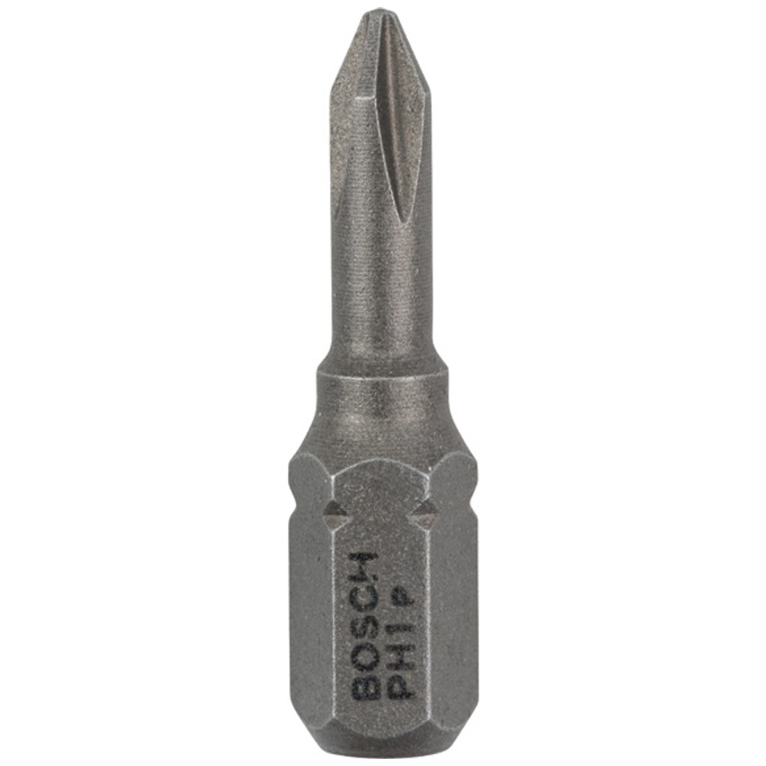 Bosch Schrauberbit Extra-Hart, PH 1, 25 mm, 25er-Pack