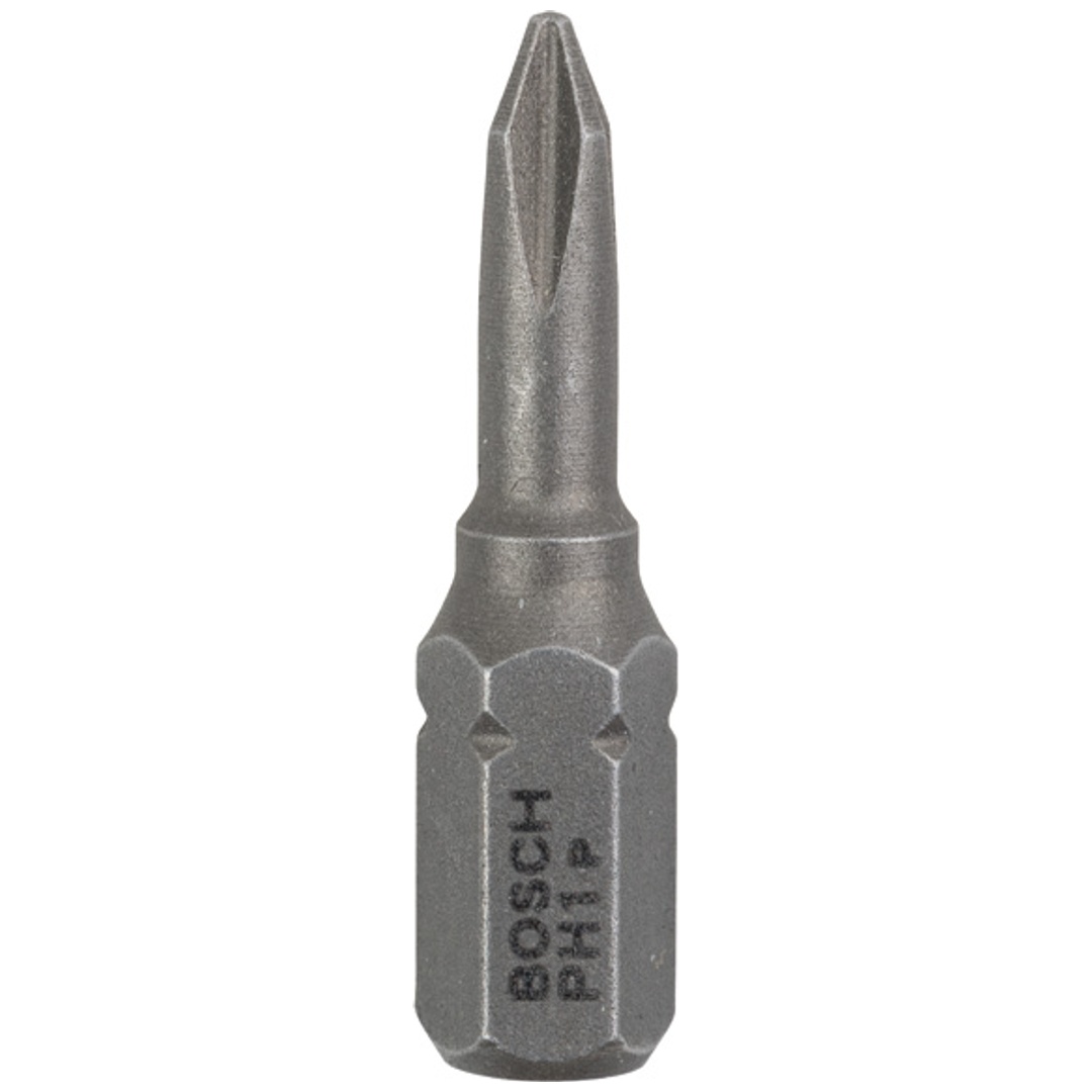 Bosch Schrauberbit Extra-Hart, PH 1, 25 mm, 3er-Pack