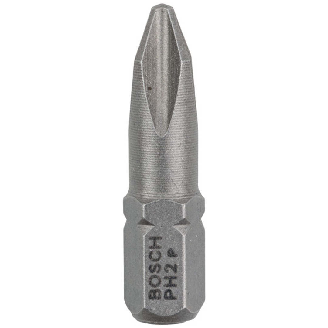 Bosch Schrauberbit Extra-Hart, PH 2, 25 mm, 100er-Pack