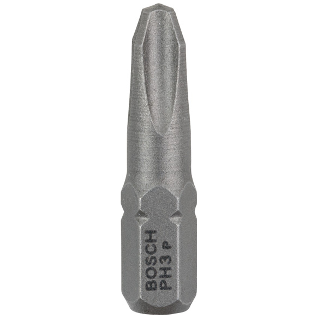Bosch Schrauberbit Extra-Hart, PH 3, 25 mm, 3er-Pack