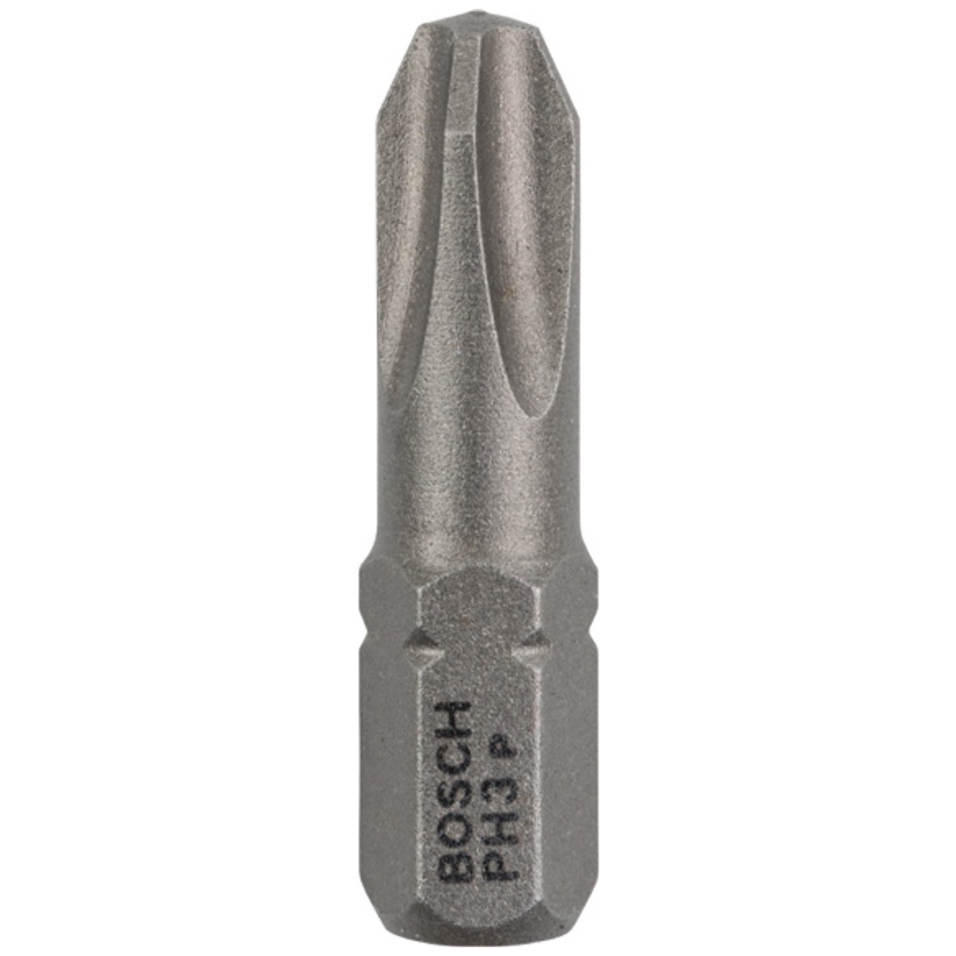 Bosch Schrauberbit Extra-Hart, PH 3, 25 mm, 25er-Pack