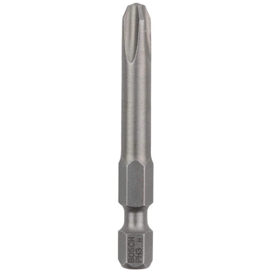 Bosch Schrauberbit Extra-Hart, PH 3, 49 mm, 3er-Pack
