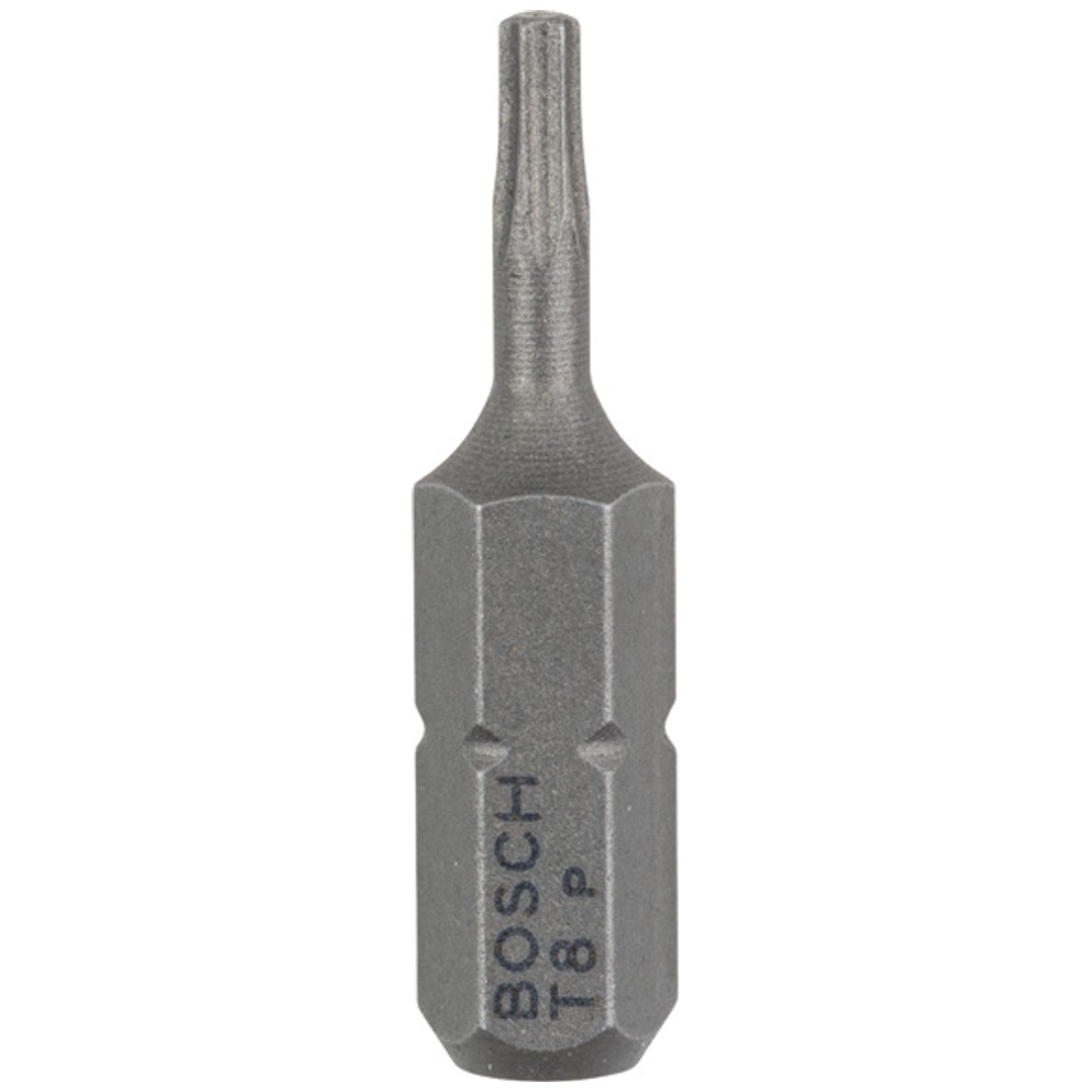 Bosch Schrauberbit Extra-Hart, T8, 25 mm, 3er-Pack