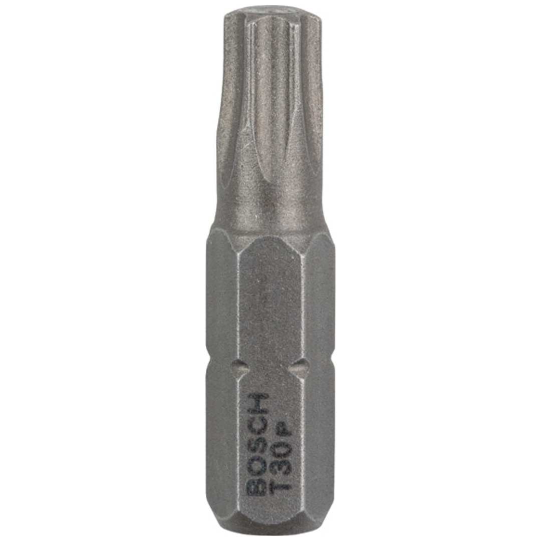 Bosch Schrauberbit Extra-Hart, T30, 25 mm, 3er-Pack