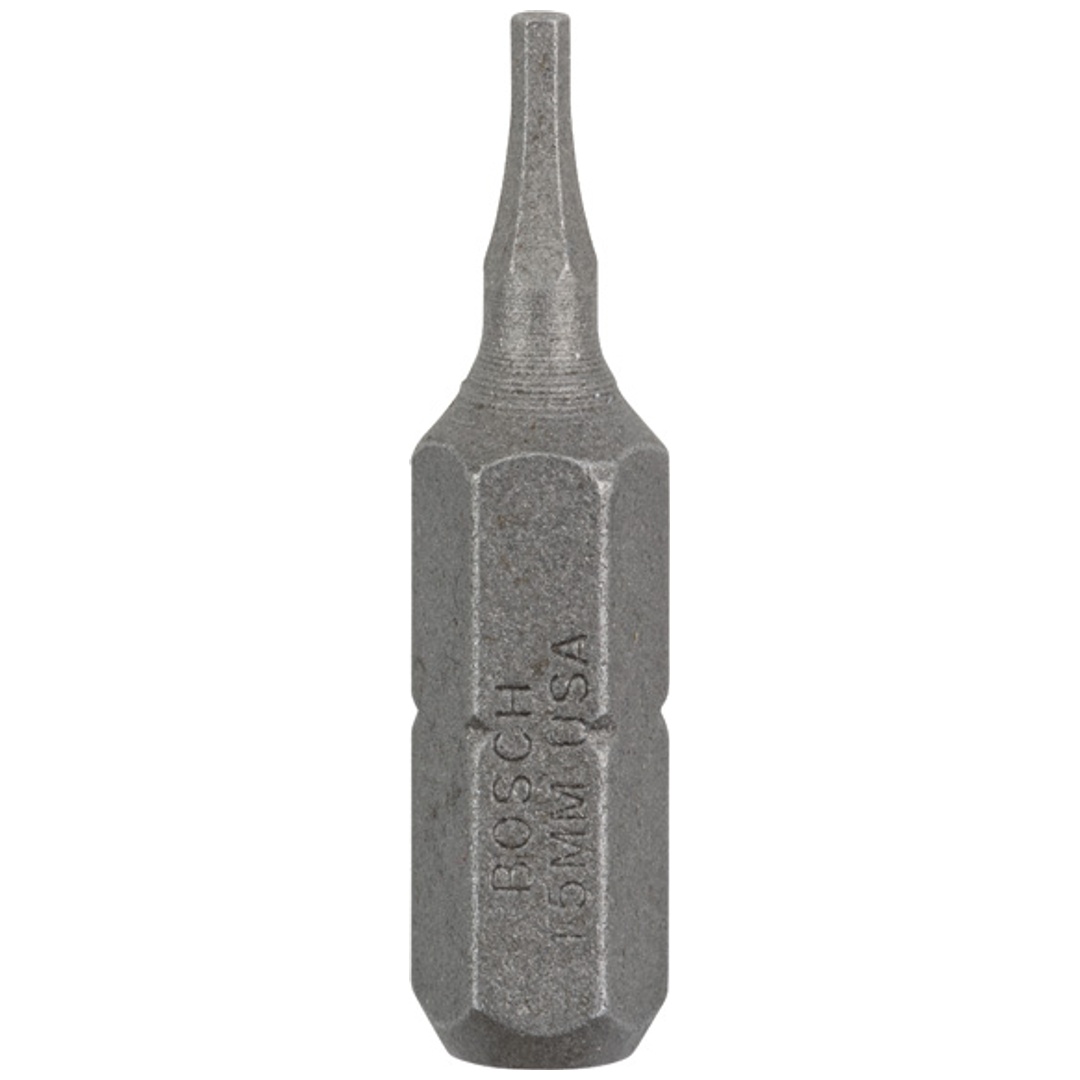 Bosch Schrauberbit Extra-Hart, HEX 1,5, 25 mm, 3er-Pack