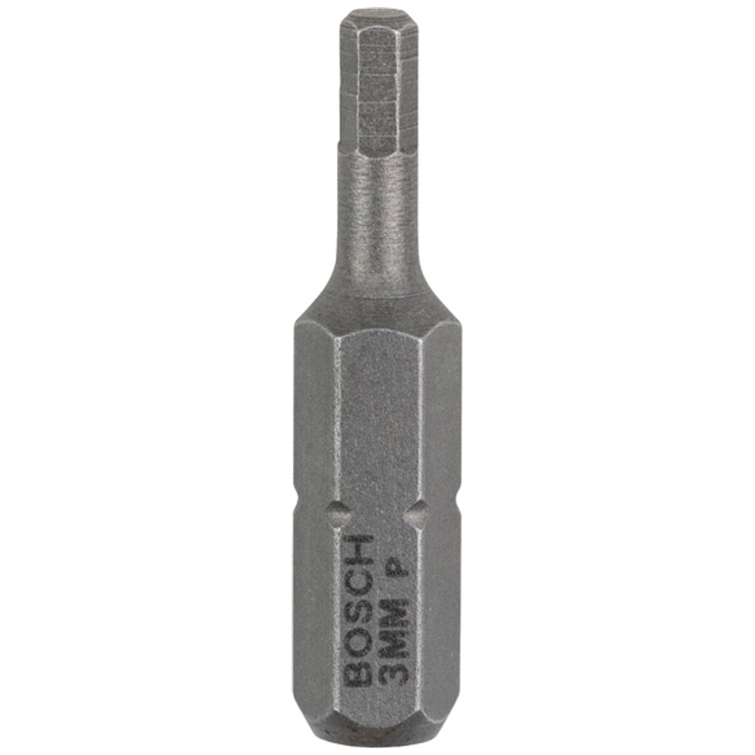 Bosch Schrauberbit Extra-Hart, HEX 3, 25 mm, 3er-Pack