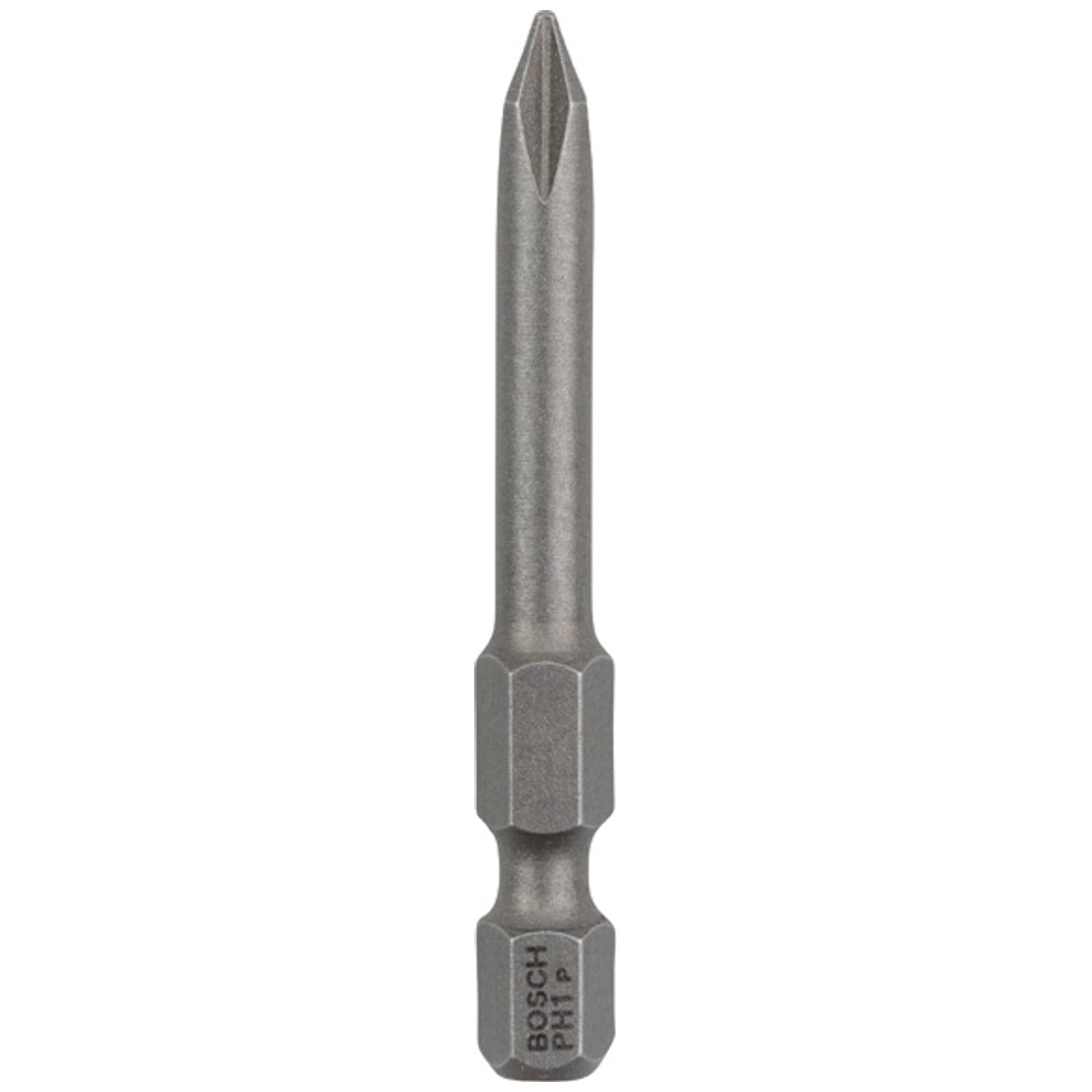 Bosch Schrauberbit Extra-Hart, PH 1, 49 mm, 25er-Pack