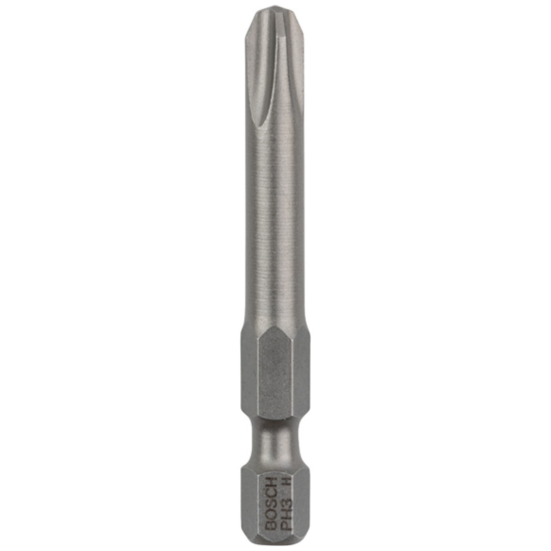 Bosch Schrauberbit Extra-Hart, PH 3, 49 mm, 25er-Pack