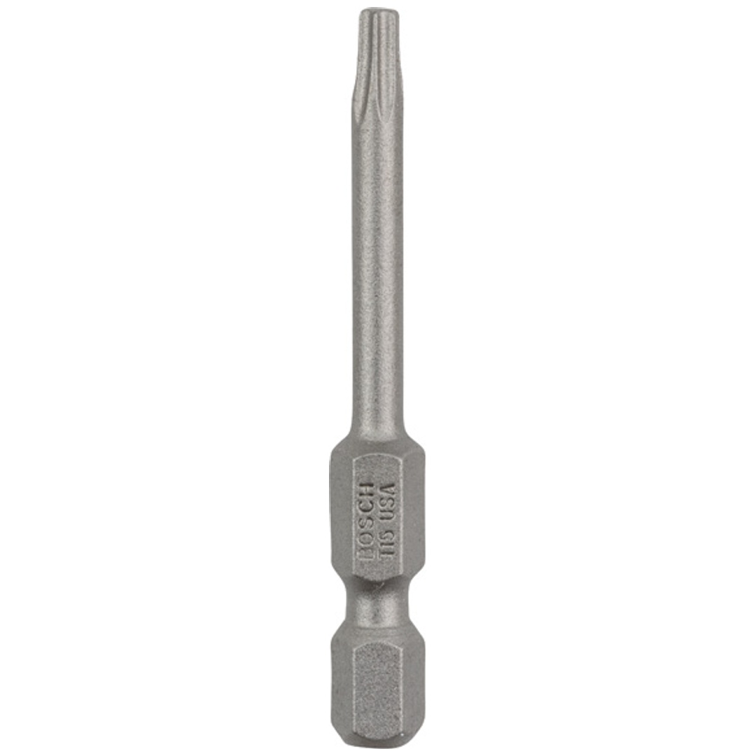 Bosch Schrauberbit Extra-Hart, T15, 49 mm, 25er-Pack