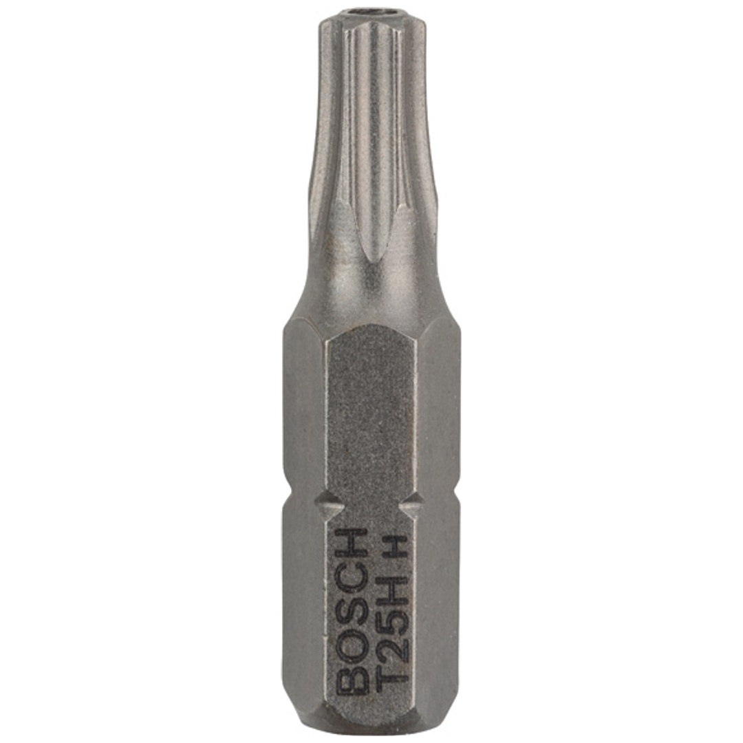 Bosch Security-TX-Schrauberbit Extra-Hart, T25H, 25 mm, 2er-Pack