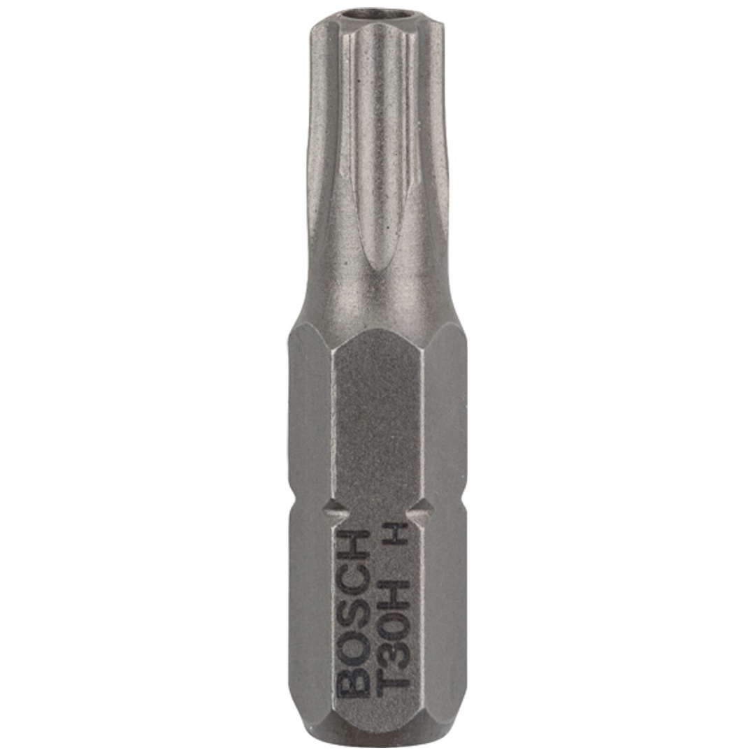 Bosch Security-TX-Schrauberbit Extra-Hart, T30H, 25 mm, 2er-Pack