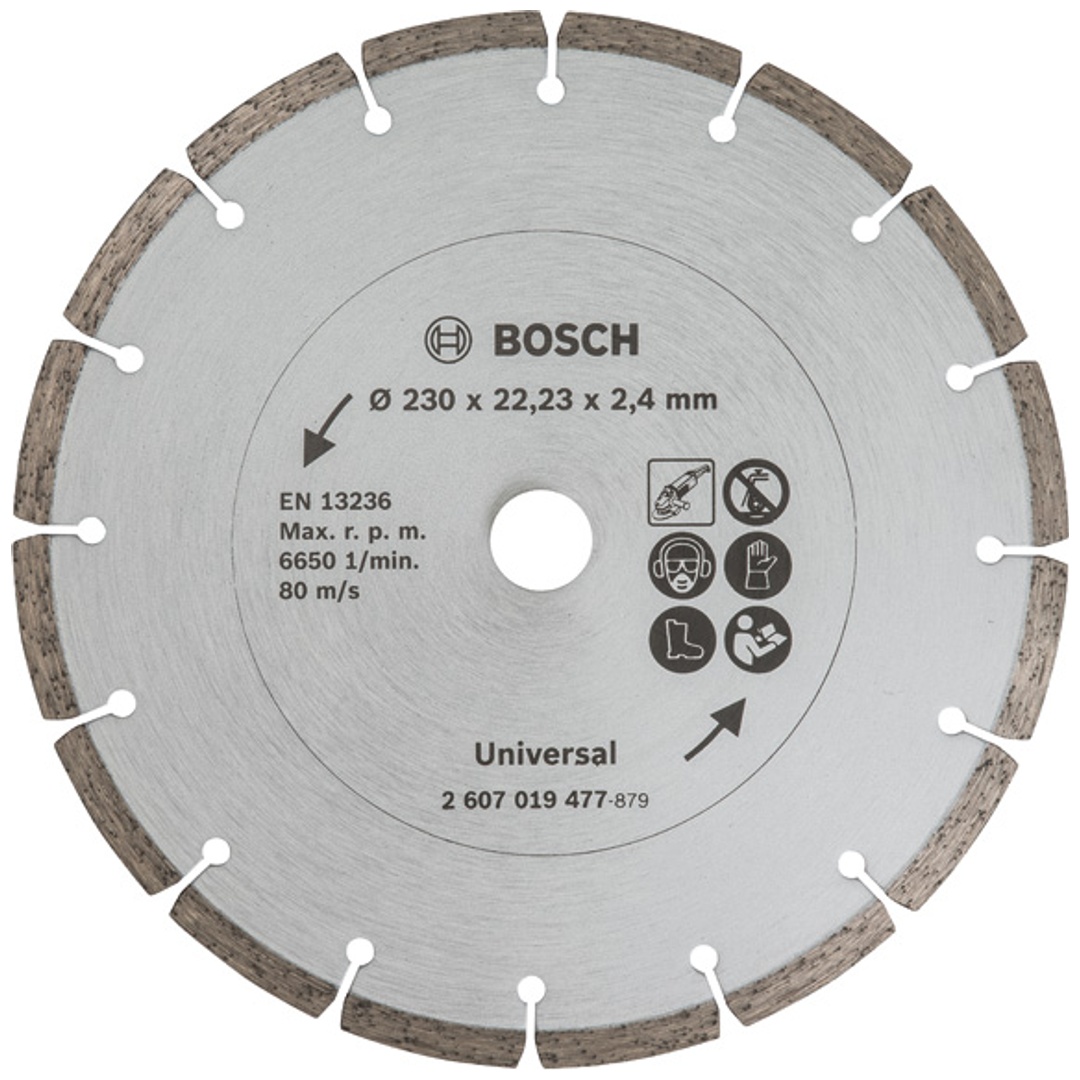 Bosch Diamanttrennscheibe für Baumaterial, Durchmesser: 230 mm