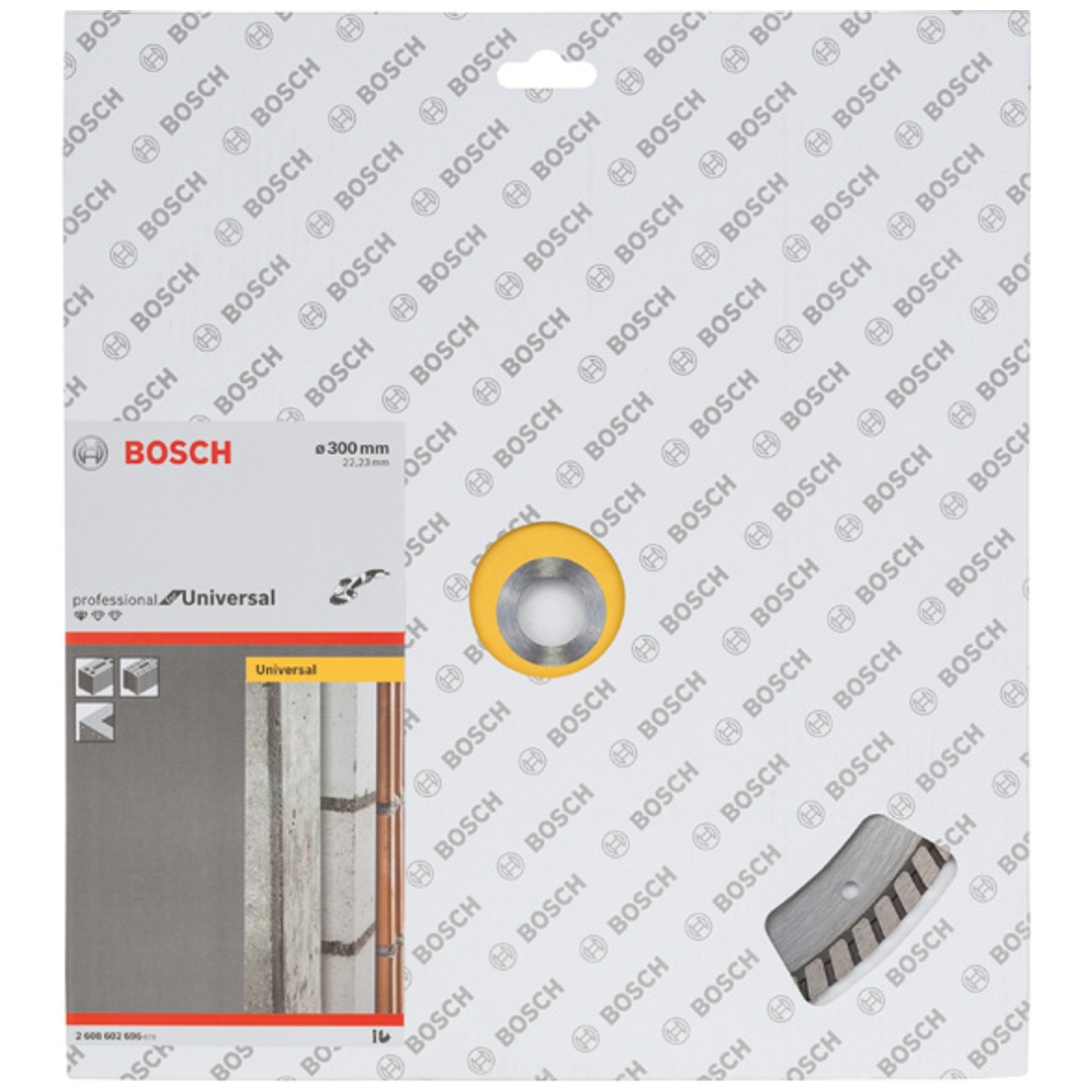 Bosch Diamanttrennscheibe Standard for Universal Turbo, 300 x 22,23 x 3 x 10 mm