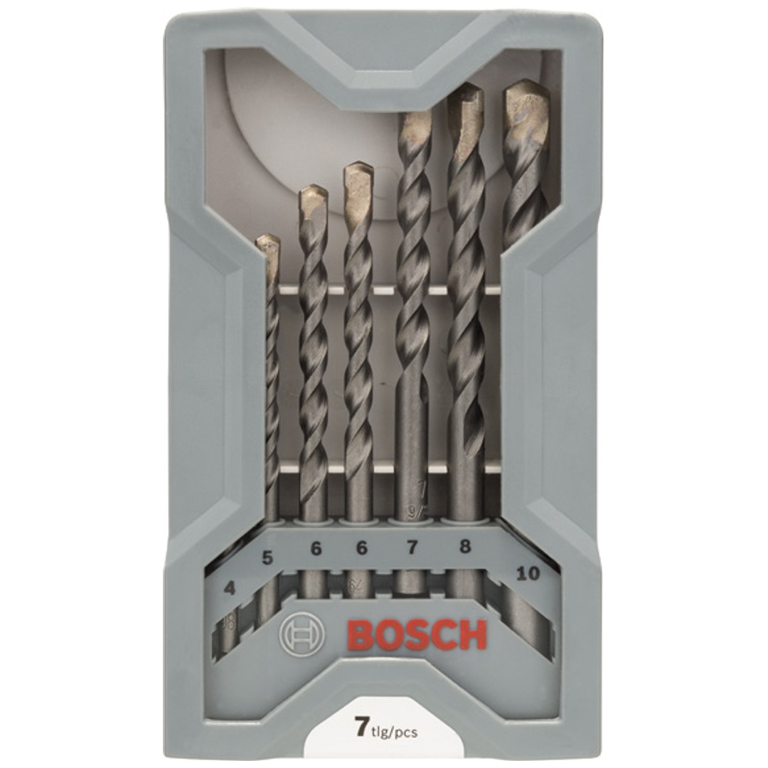 Bosch 7-tlg. CYL-3 Betonbohrer-Set, 4/5/6/6/7/8/10 mm