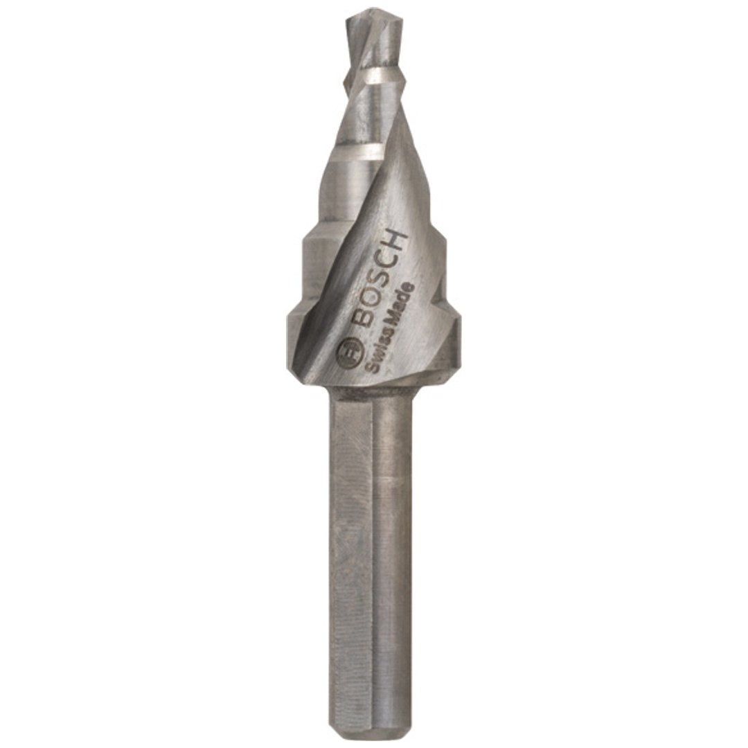 Bosch Stufenbohrer HSS, 4 - 12 mm, 6 mm, 50 mm, 5 Stufen