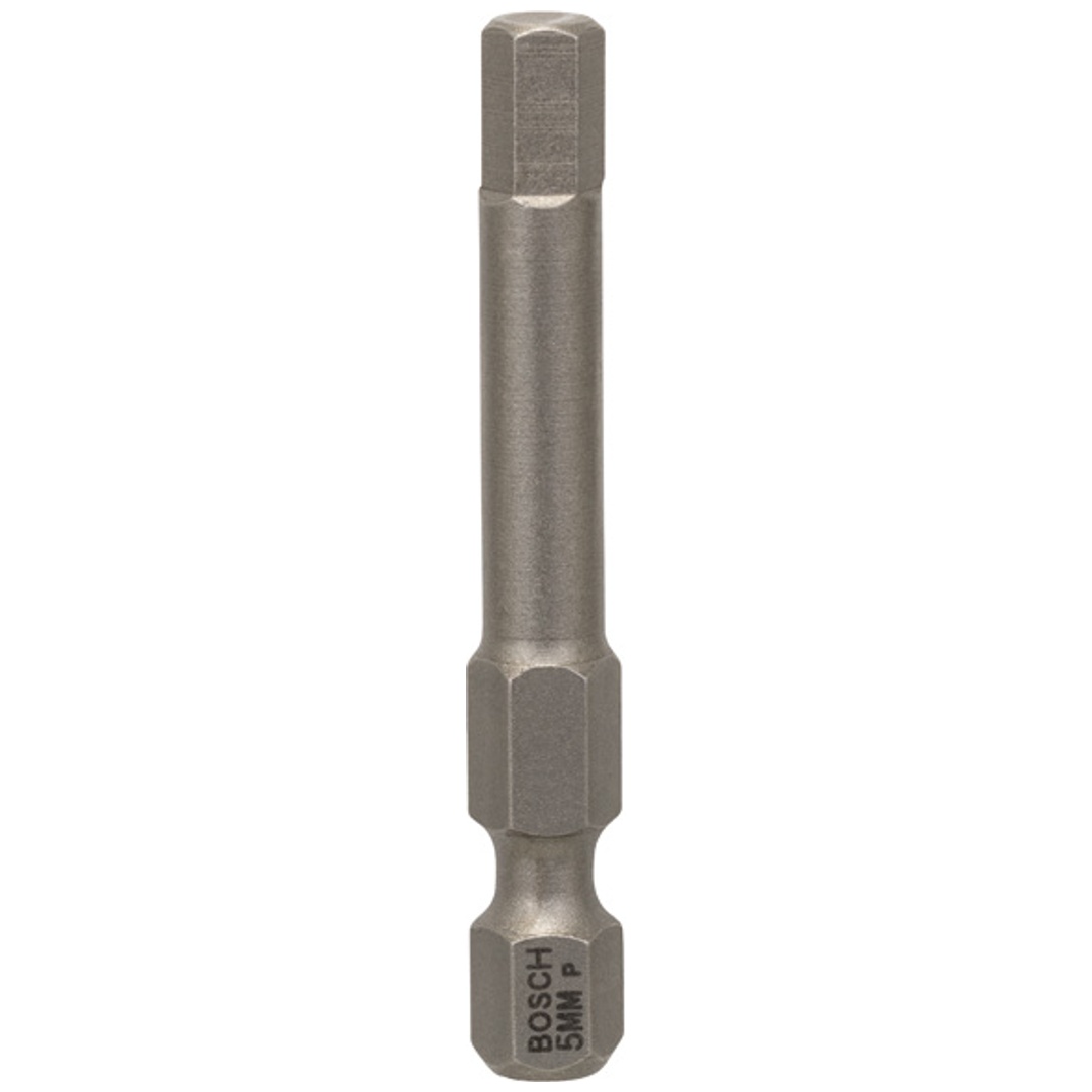 Bosch Schrauberbit Extra-Hart, HEX 5, 49 mm, 3er-Pack