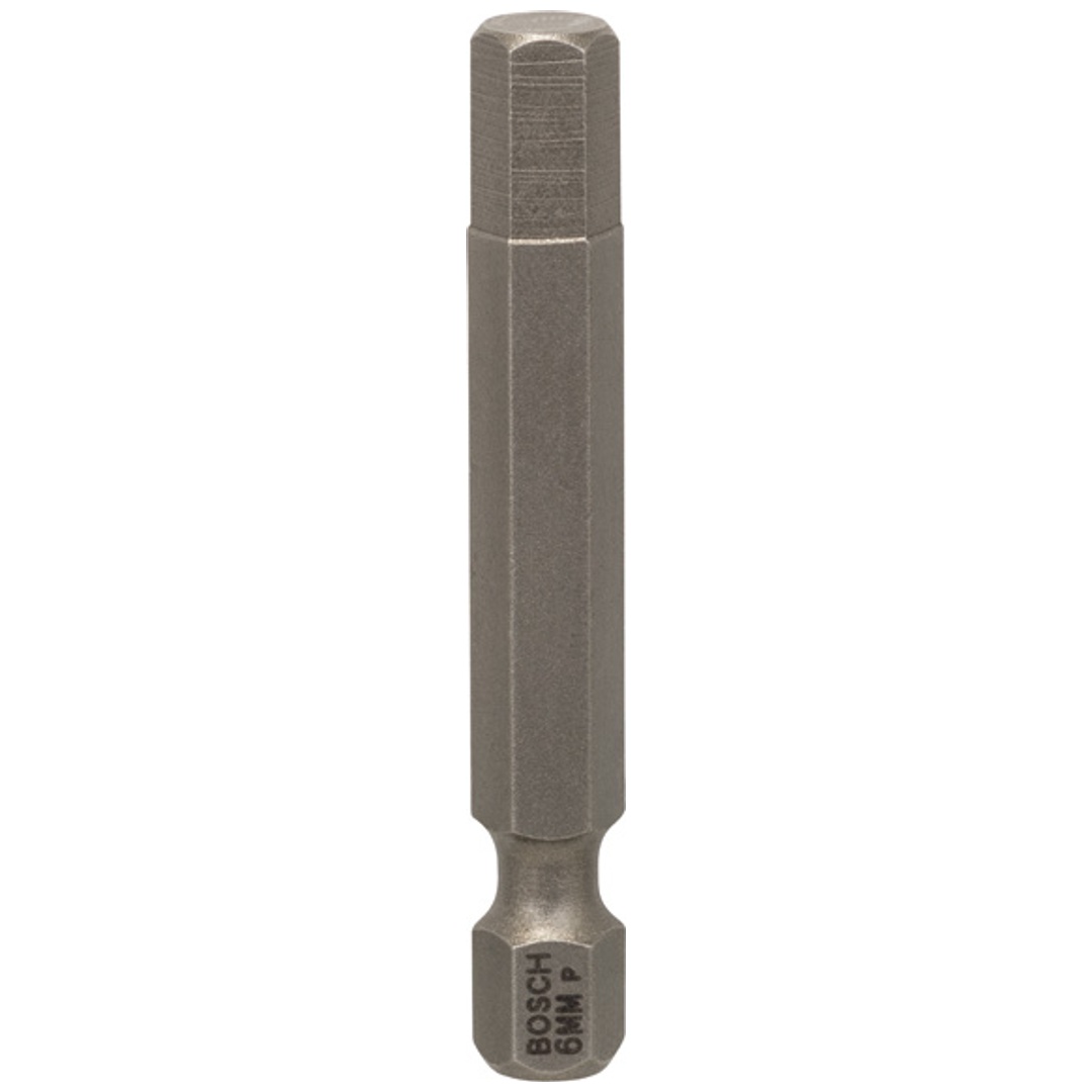 Bosch Schrauberbit Extra-Hart, HEX 6, 49 mm, 3er-Pack