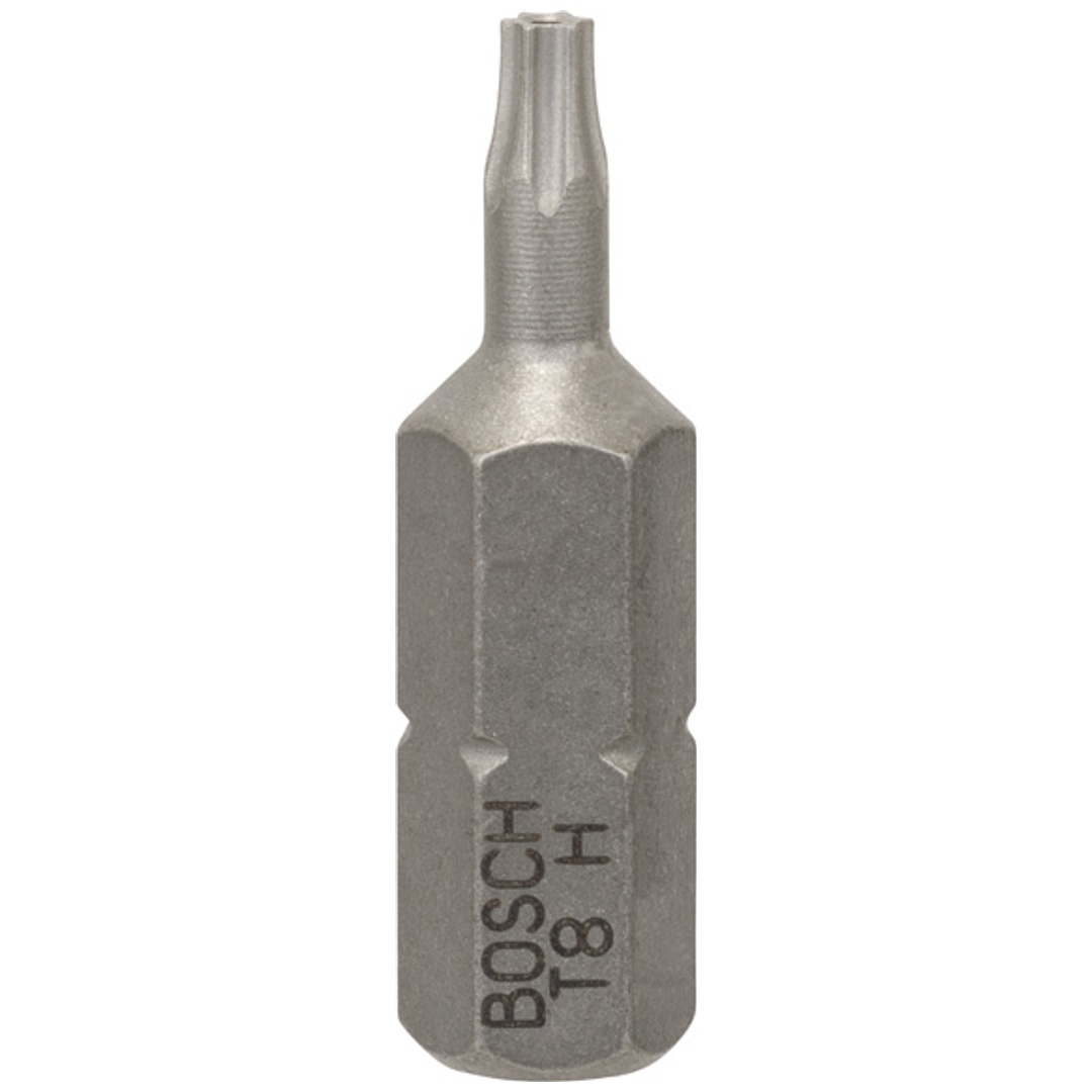 Bosch Security-TX-Schrauberbit Extra-Hart, T8H, 25 mm, 2er-Pack