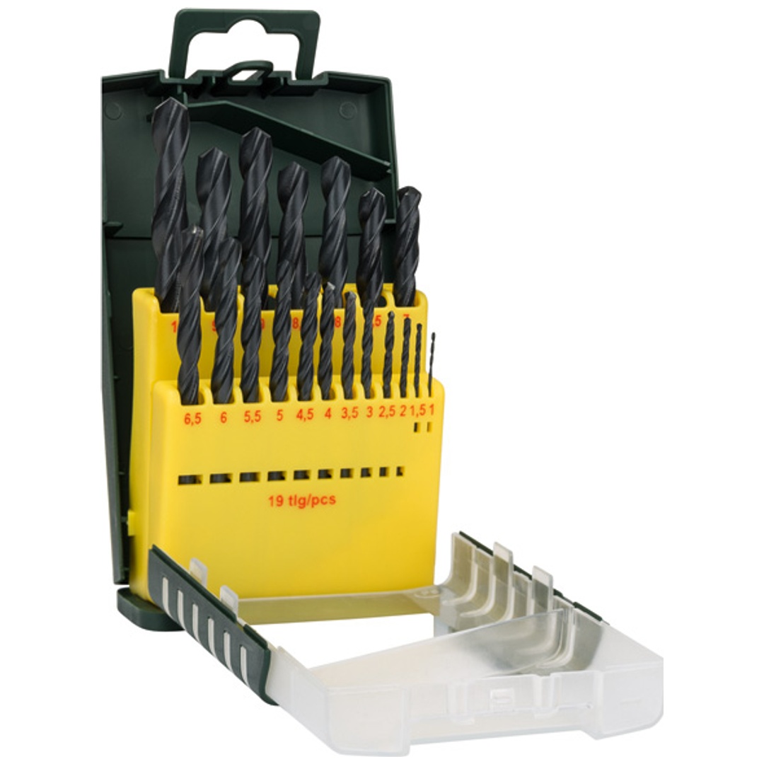 Bosch 19-teiliges HSS-R-Metallbohrer-Set
