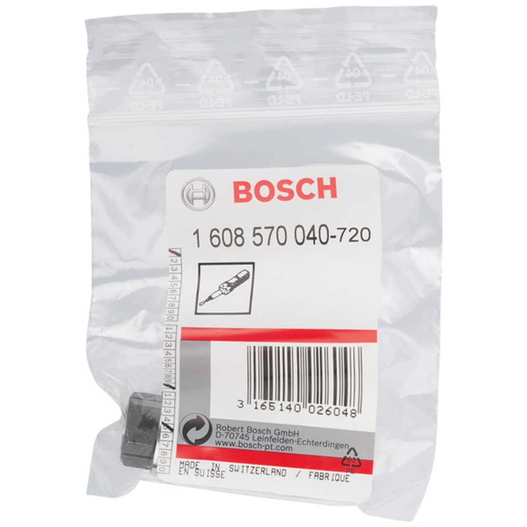 Bosch Spannzange mit Spannmutter, 10 mm, für Bosch-Geradschleifer, passend zu GGS 16