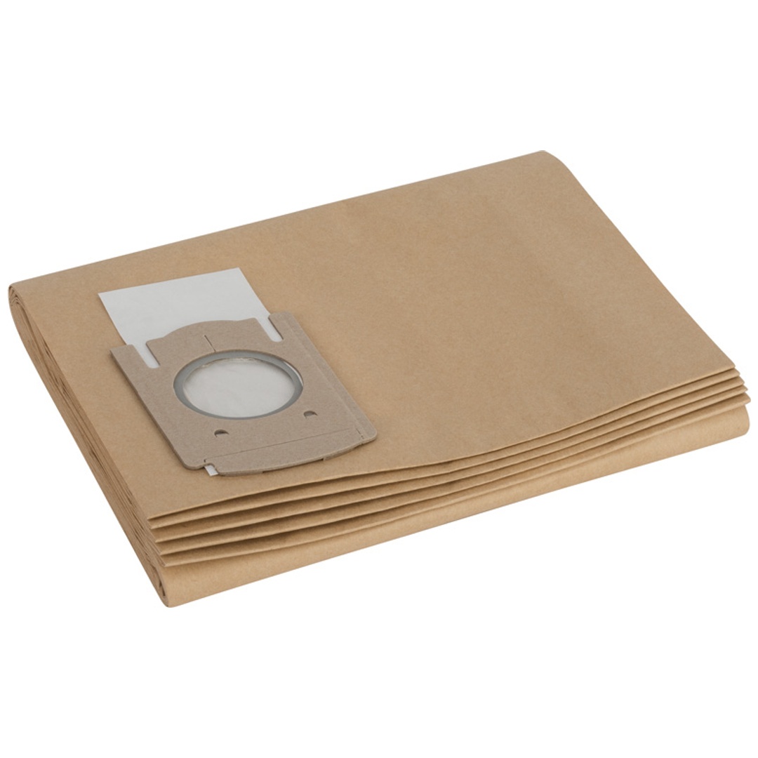 Bosch 5 Stk. Papierfilterbeutel für GAS 12-50 RF Professional, PAS 12-50 F