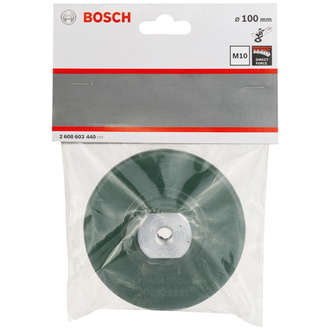 Bosch Diamantpolierscheiben-Halter M 10, 100 mm, 6 mm
