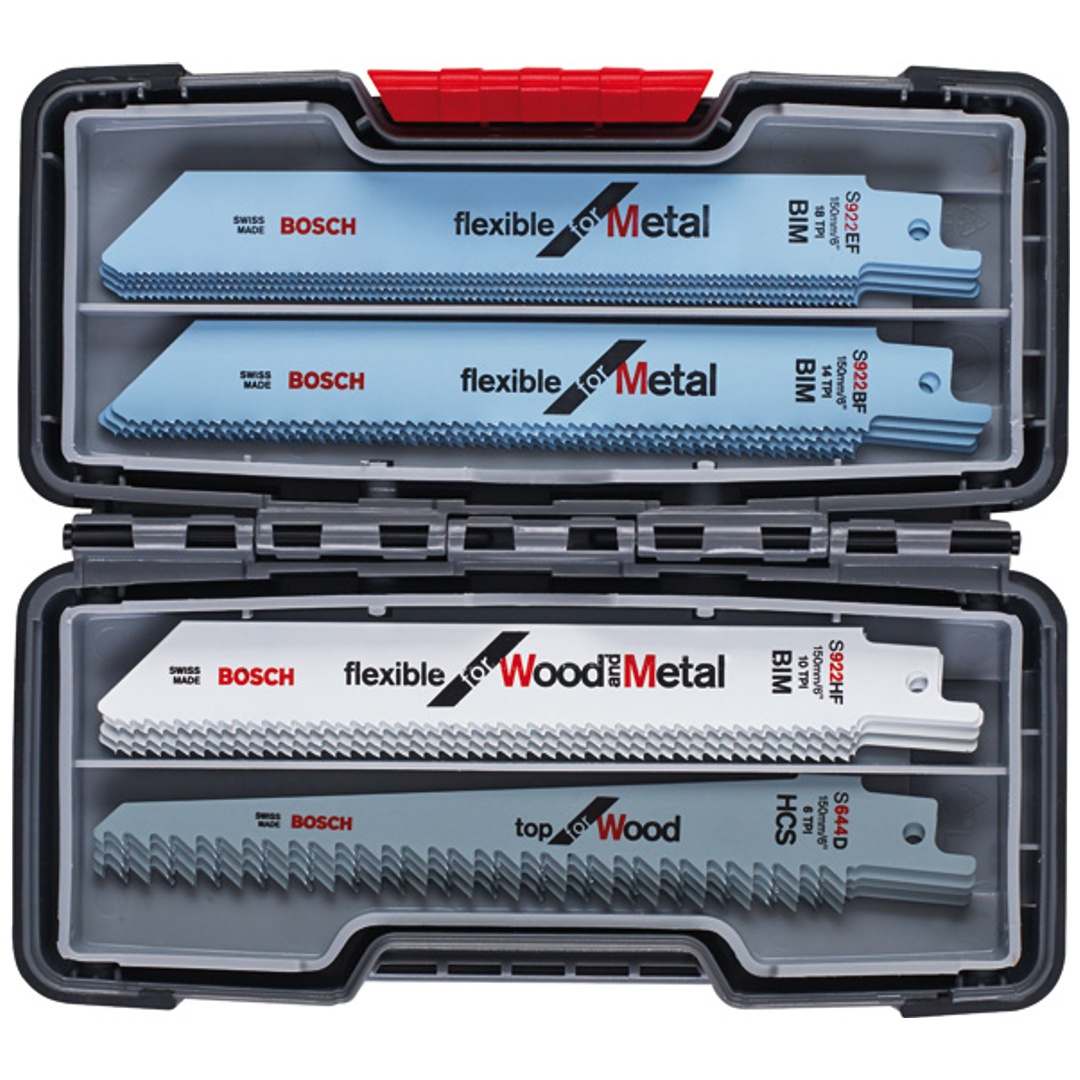 Bosch Professional Bosch Säbelsägeblatt-Set Wood and Metal, 20-tlg.