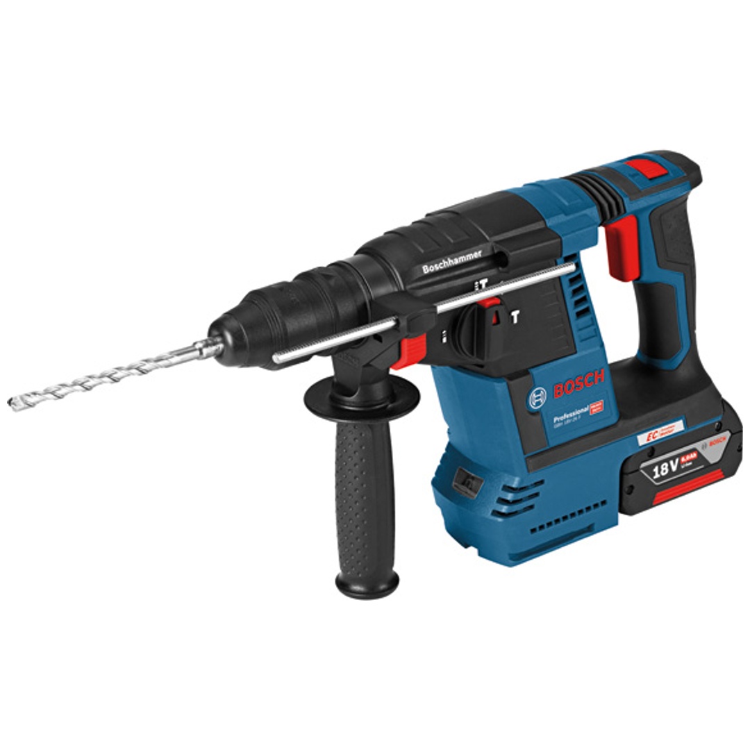 Bosch Akku-Bohrhammer GBH 18V-26 F, SDS-plus, Solo Version, incl. Zubehör, Karton