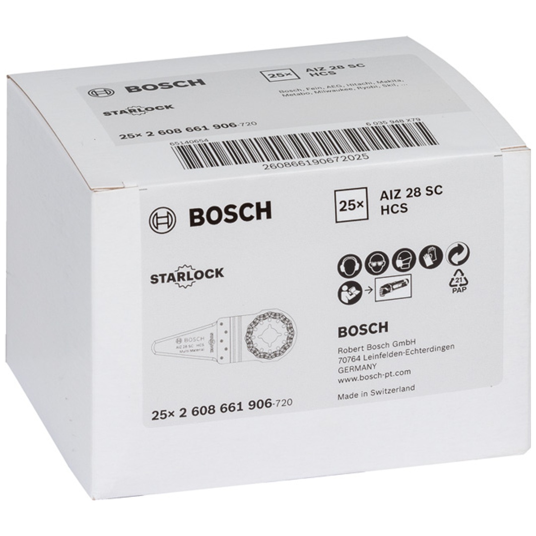 Bosch HCS Universalfugenschneider AIZ 28 SC, 40 x 28 mm