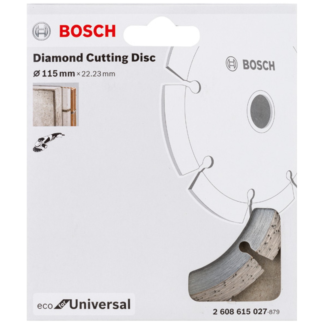 Bosch Diamanttrennscheibe Eco For Universal, D: 115 mm