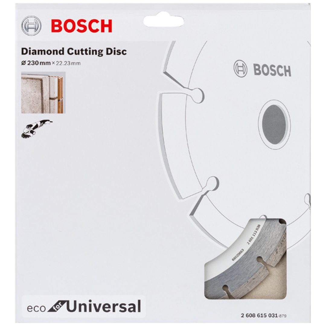 Bosch Diamanttrennscheibe Eco For Universal, D: 230 mm
