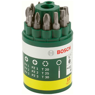Bosch Schrauberbit-Set, 10-tlg., inklusive Torx