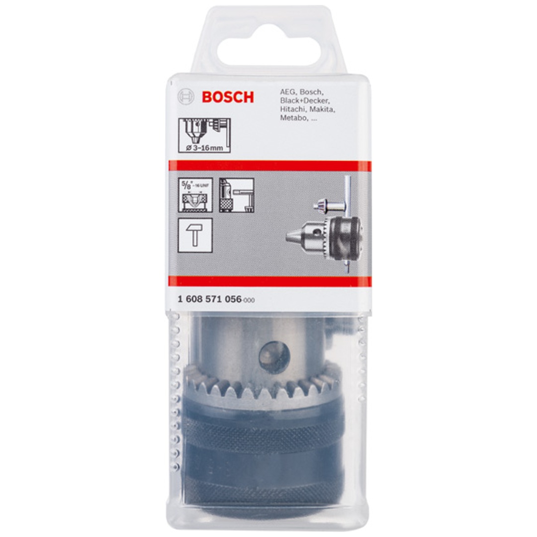 Bosch Zahnkranzbohrfutter bis 16 mm, 3 - 16 mm, 5/8 - 16