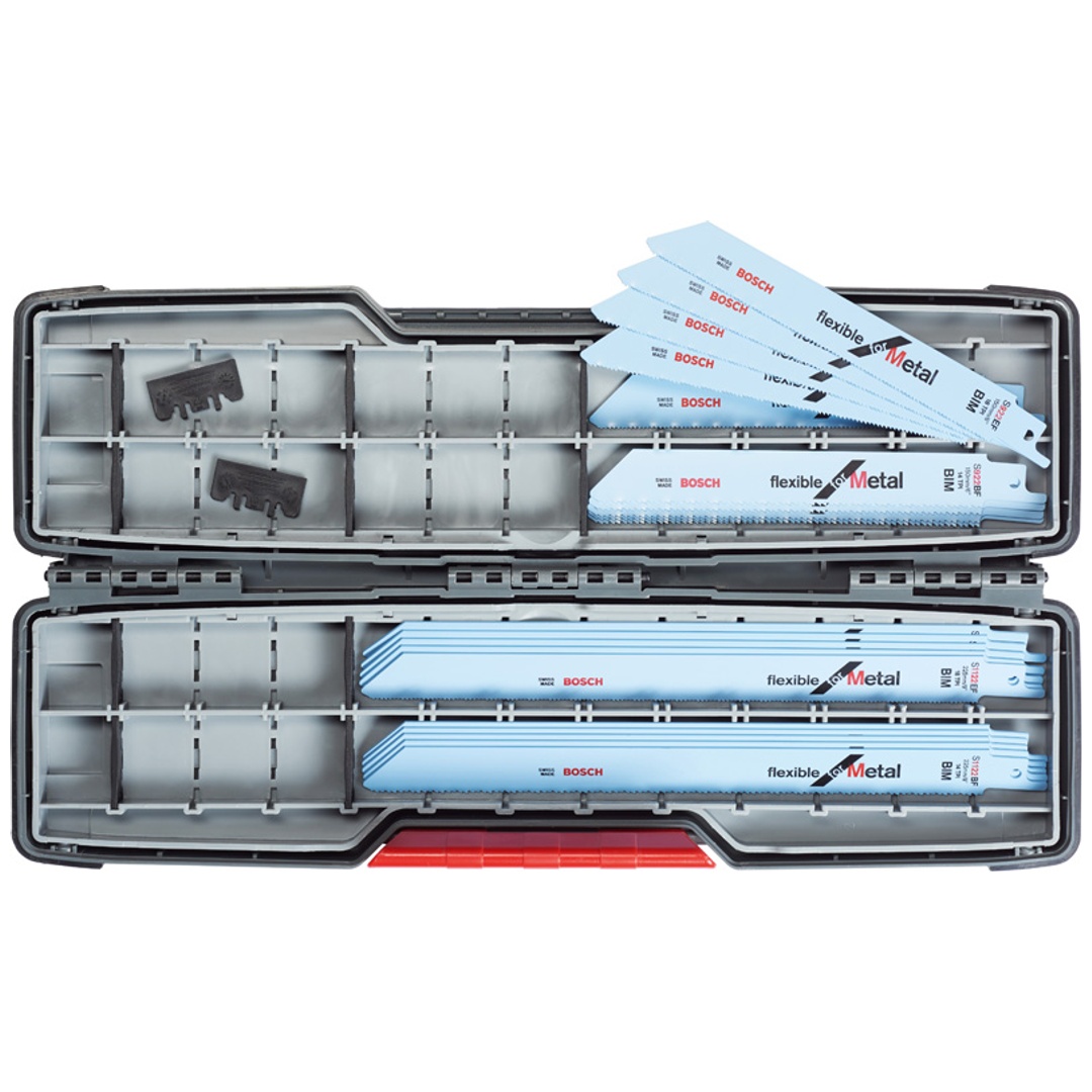 Bosch Säbelsägeblatt-Set Topseller in Tough Box, 20-tlg., für Hubsäge