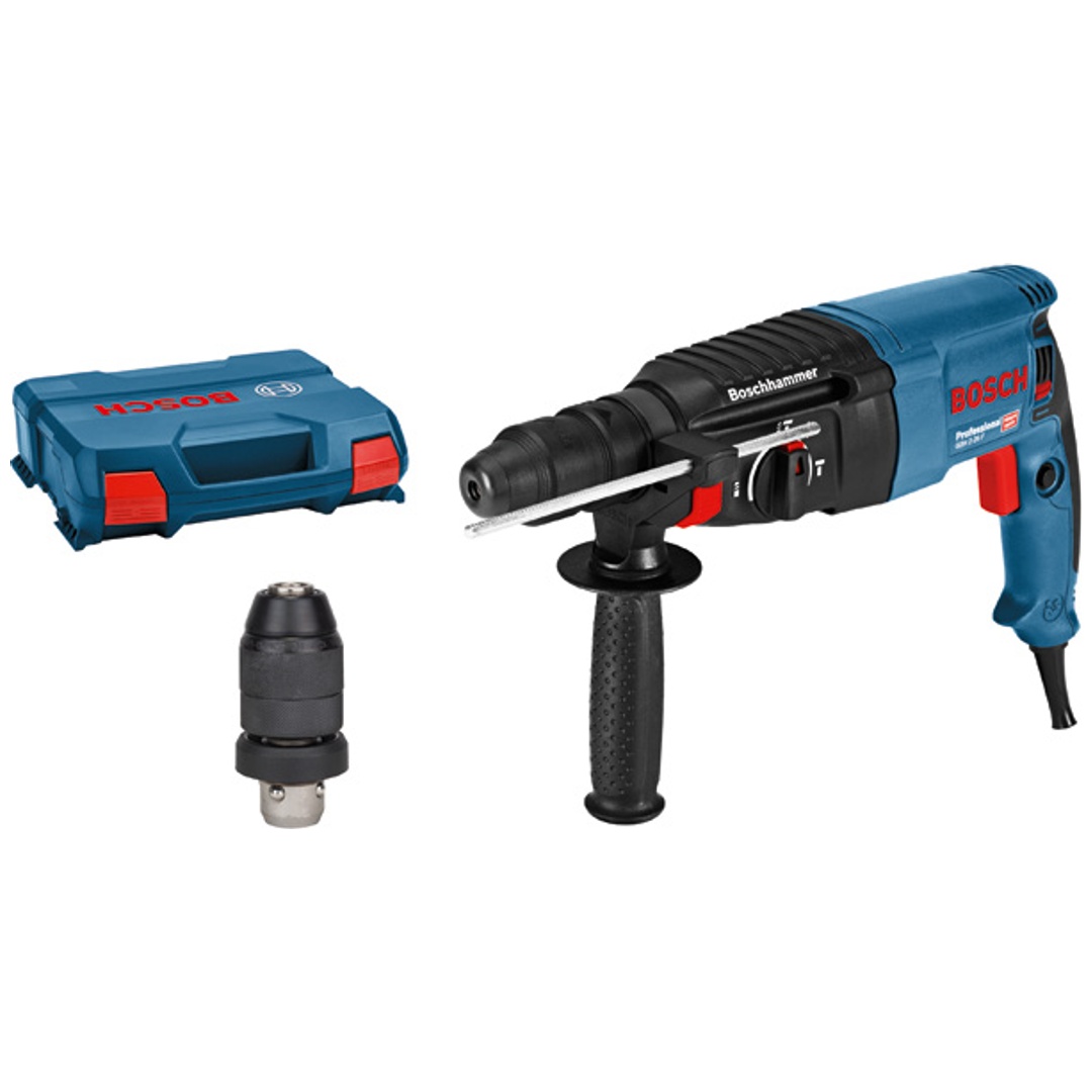 Bosch Bohrhammer GBH 2-26 F, SDS-plus, incl. Zubehör, Handwerkerkoffer