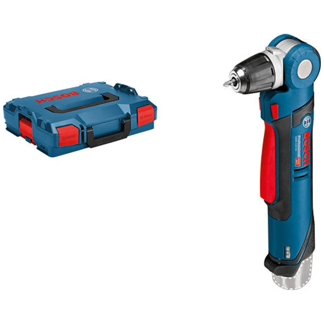 Bosch Professional Bosch Akku-Winkelbohrmaschine GWB 12 V-10, Solo Version, L-BOXX