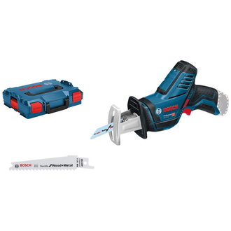 Bosch Akku-Säbelsäge GSA 12V-14, incl. 2x Säbelsägeblatt, L-BOXX