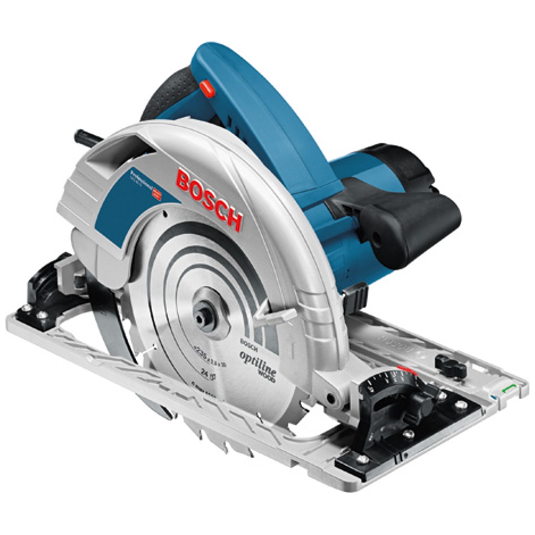 Bosch Handkreissäge GKS 85 G, incl. Kreissägeblatt, Zubehör, L-BOXX