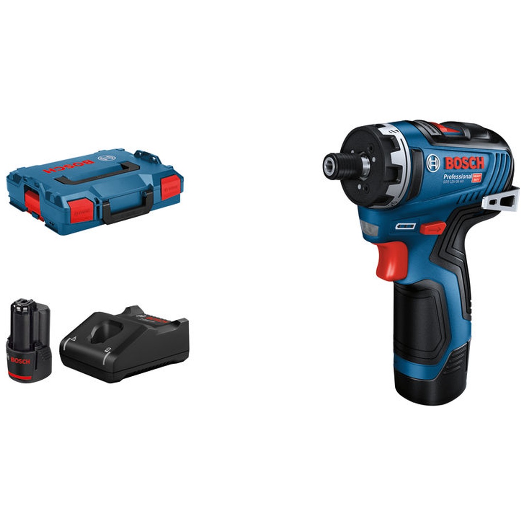 BOSCH Professional SR 12V-35 HX+ Akku Schrauber Set