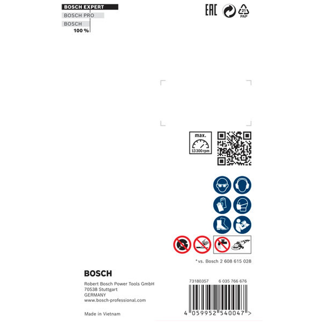 Bosch EXPERT MultiMaterial X-LOCK Diamanttrennscheiben, 115 x 22,23 x 2,4 x 12 mm