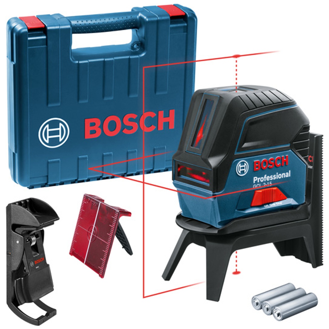 Bosch Professional Bosch Linienlaser GCL 2-15, Zubehör, Handwerkerkoffer