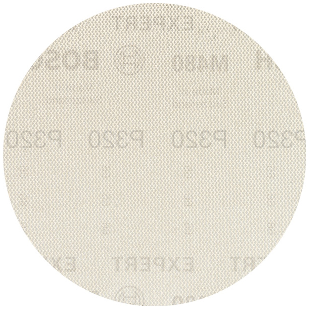 Bosch EXPERT M480 Schleifnetz für Exzenterschleifer, 125 mm, K 320, 5 Stück