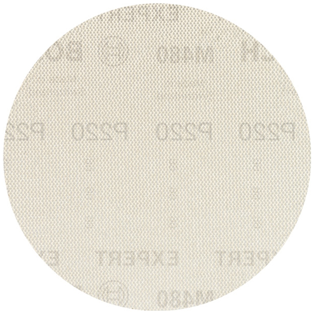 Bosch EXPERT M480 Schleifnetz für Exzenterschleifer, 150 mm, K 220, 50 Stück