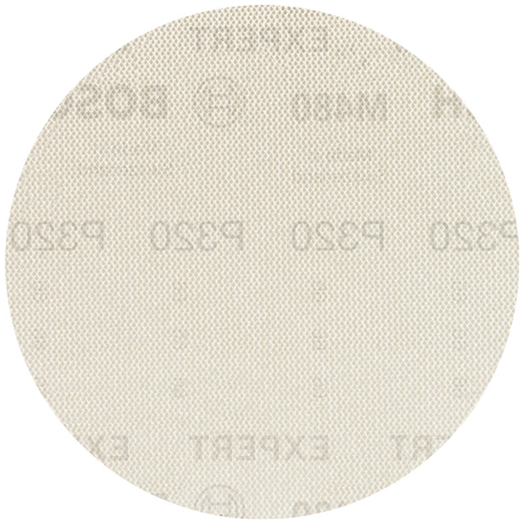 Bosch EXPERT M480 Schleifnetz für Exzenterschleifer, 150 mm, K 320, 50 Stück