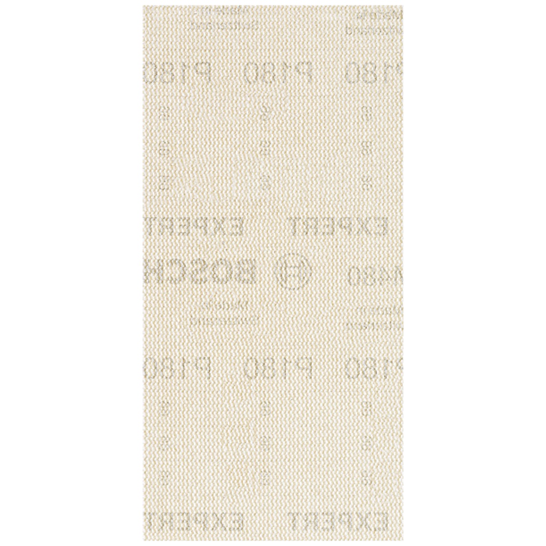 Bosch EXPERT M480 Schleifnetz für Schwingschleifer, 93 x 186 mm, K 180, 10er-Pack