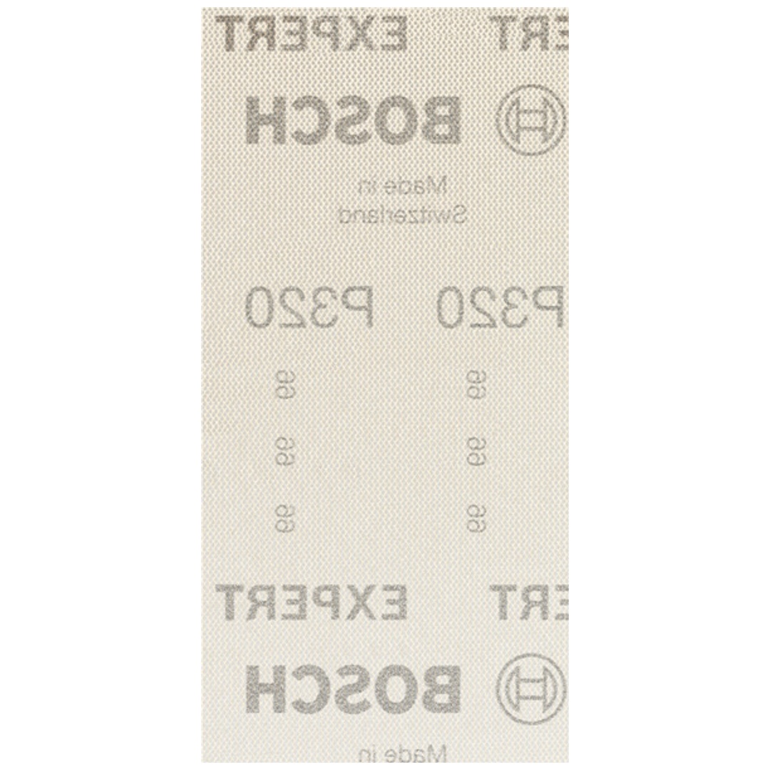 Bosch EXPERT M480 Schleifnetz für Schwingschleifer, 93 x 186 mm, K 320, 50-tlg.