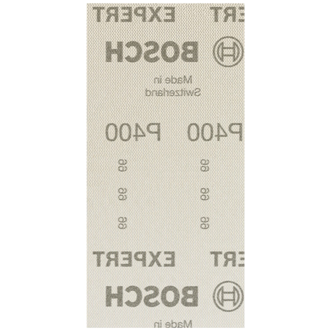 Bosch EXPERT M480 Schleifnetz für Schwingschleifer, 93 x 186 mm, K 400, 50-tlg.